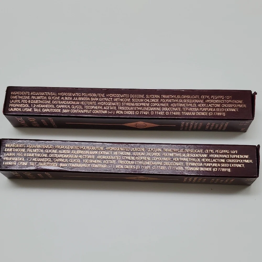 New Authenric Charlotte Tilbury Magic Away Liquid Concealer In 2 Shades
